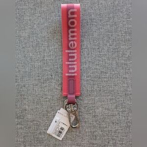 NWT Lululemon Pink Key Holder
